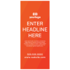 Retractable Banner 19 - 33" x 78"
