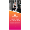 Retractable Banner 20 - 33" x 78"