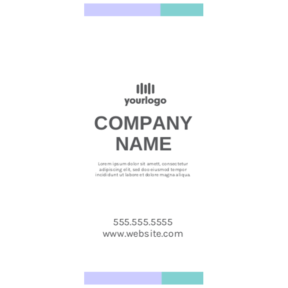 Retractable Banner 24 - 33" x 78"