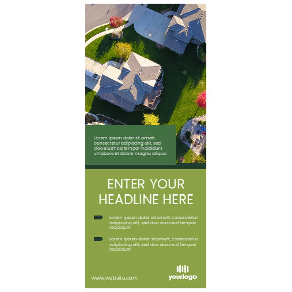Retractable Banner 28 - 33" x 78"